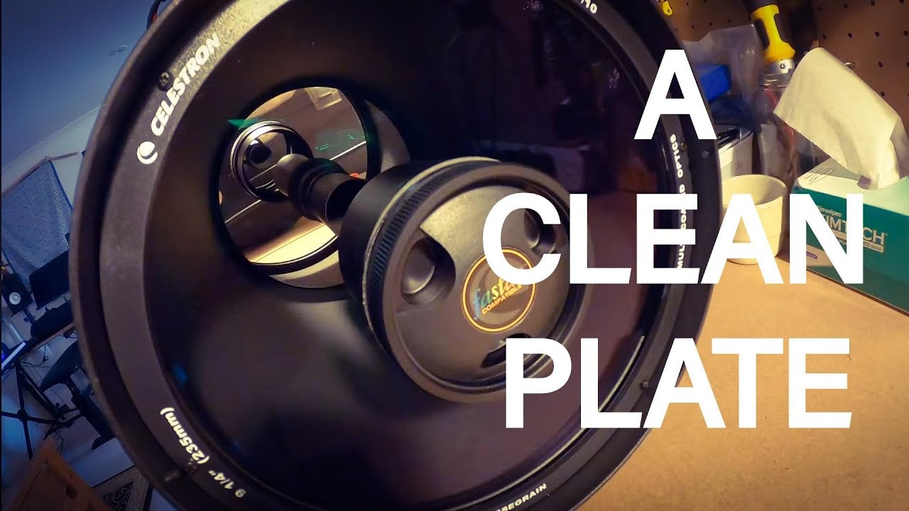 Telescope Cleaning - SCT Corrector Plate