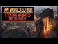 WC3 World Editor  - Creating Waygates & Teleports