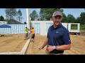 Installing a great superior wall foundation with frost walls
