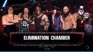 6-Man Elimination Chamber Match (Big Man Edition) |WWE 2K22|
