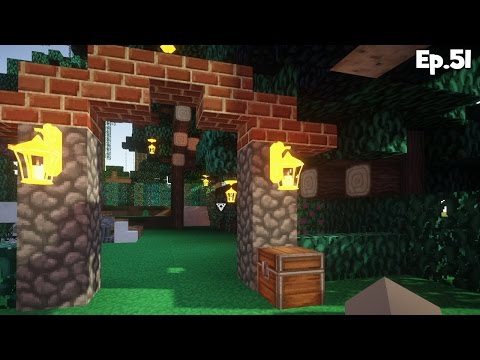 "BOTANICAL GARDEN" Minecraft Enchanted Oasis Ep 51 - YouTube