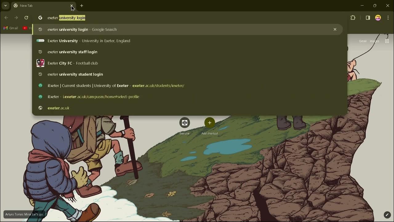 How to Login to University of Exeter Staff Account YouTube