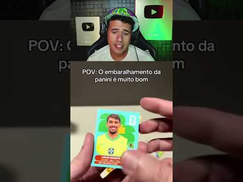PANINI EMBARALHANDO OS PACOTES DA COPA?