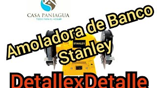 #amoladora #stanley #lijadora #herramientas Amoladora Lijadora de banco  Stanley 1/2 hp - YouTube