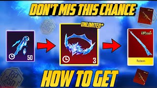 😱 Free Glacier Kar98 Is Here | Mythic Jems New Trick | Save Mythic Jems For M416 Skin | PUBGM screenshot 1