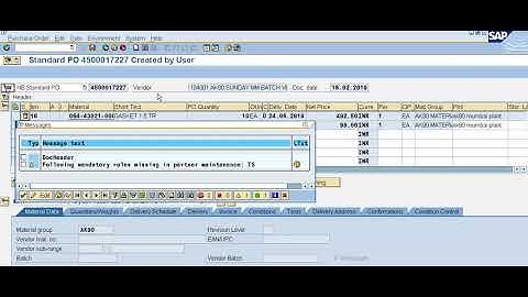 How To Delete PO Line Item In SAP | How To Delete PO In ME22N