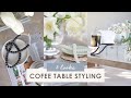 Style Coffee Table in 3 Different Ways | Coffee Table Decorating Ideas