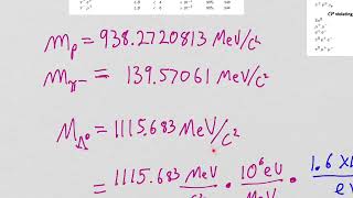 Relativistic Mech 4 Lambda decay