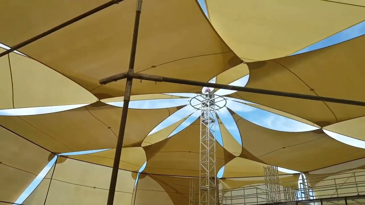 Foam Dome, interior...