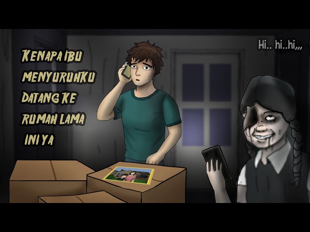 Gadis kecil berwajah cekung | Kompilasi Animasi Horror Muvi #HORORMISTERI Kartun Hantu class=