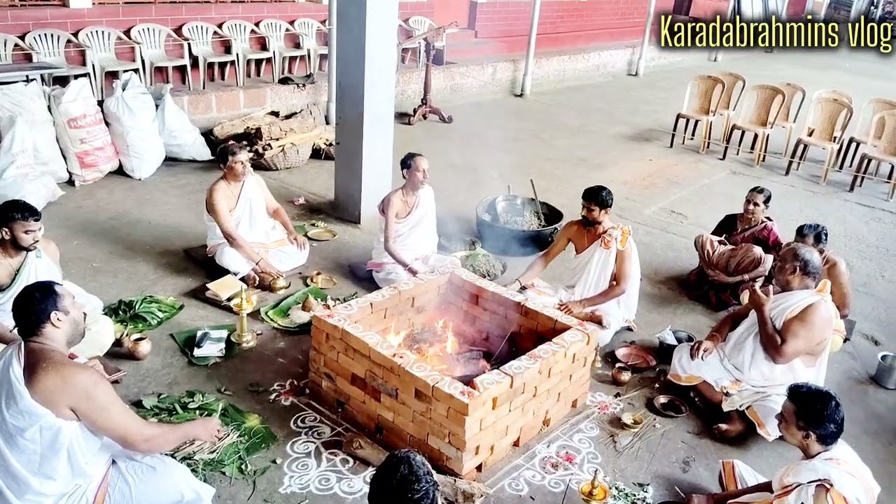 Chandikahavana @Agalpady sri Durgaparameshwari temple....   