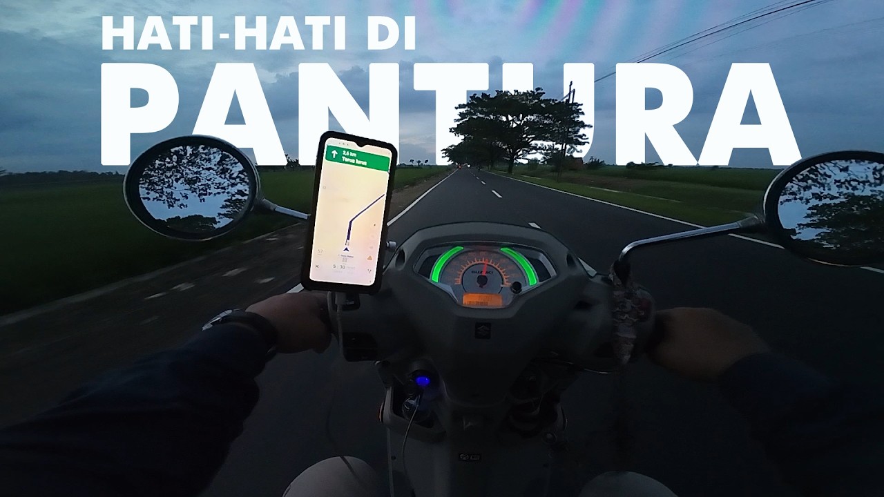 RUSAK PARAH JALAN PANTURA SUBANG !! | MAJALENGKA - DEPOK VIA JATIBARANG | SUZUKI ACCESS 125