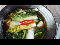 小白菜水泡菜 | 얼갈이물김치 | Korean Little Cabbage Water Kimchi  | 小白菜 料理