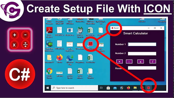 How to Create Setup (.exe) File with Icon in c# Windows Form Application Step By Step