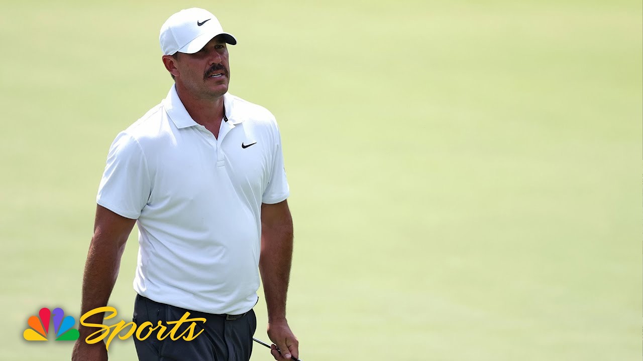 PGA Highlights: Brooks Koepka's strong putting at Wyndham Championship Round 2 | Golf on NBC Sports