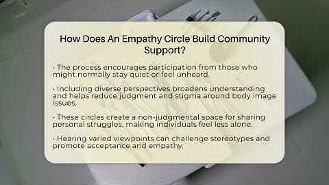 How Does An Empathy Circle Build Community Support? - Inside Body Image