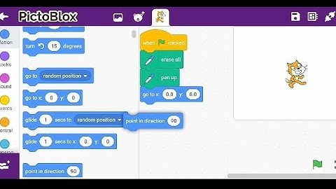 🙂ll HOW TO MAKE A CAT WALK ON PICTOBLOX/SCRATCH BY CODING ll🙂