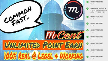mCent Browser Unlimited Trick (100% Legel & Working)