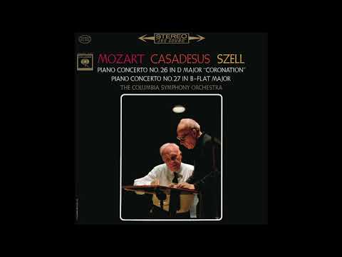 Mozart Piano Concerto No. 27 / Robert Casadesus, Columbia Symphony Orchestra, Szell (1963)