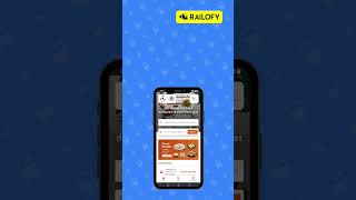 Order food through E-catering | Railofy screenshot 1