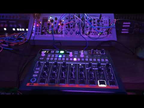 TipTop/ Buchla Oscillator with Marbles, Maths, LxD, & DrumBrute