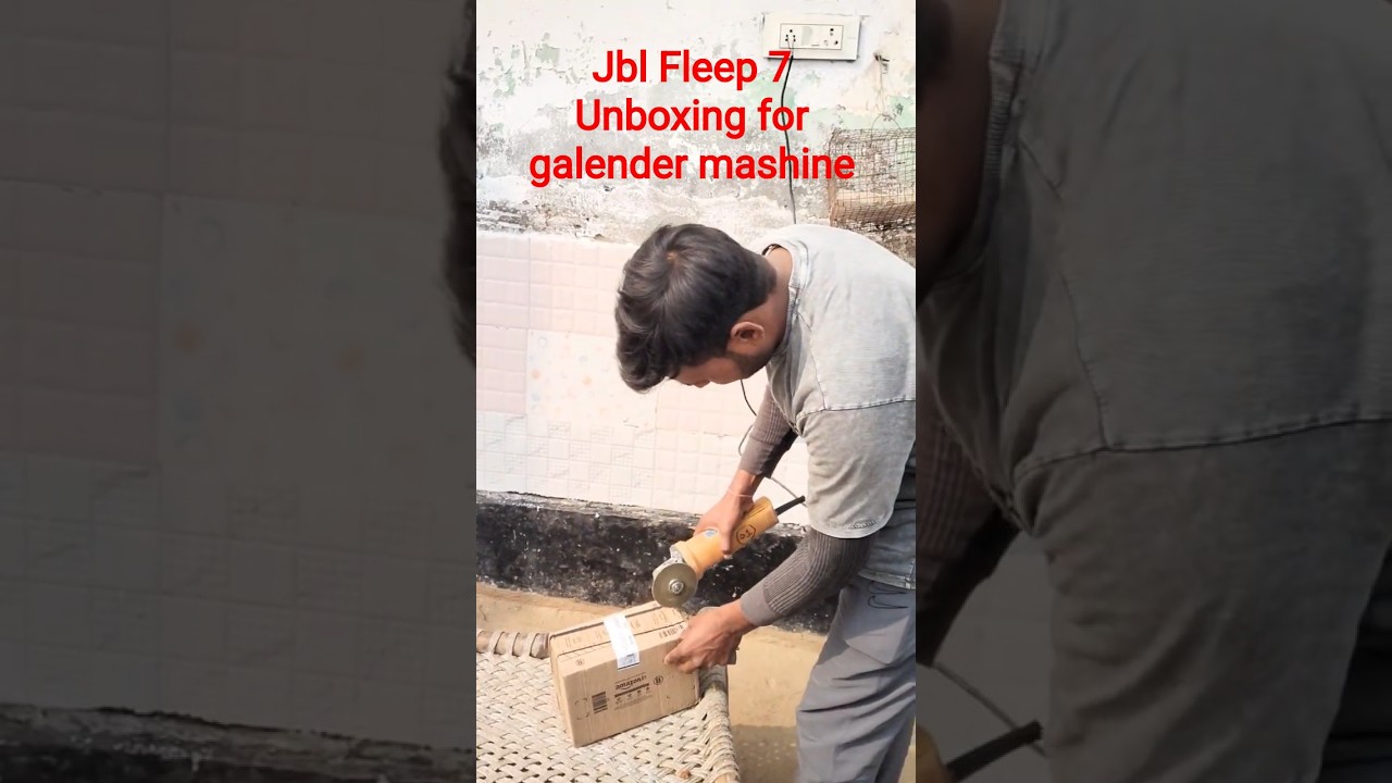 Jbl Fleep 7 Unboxing by grander cutor mashin 