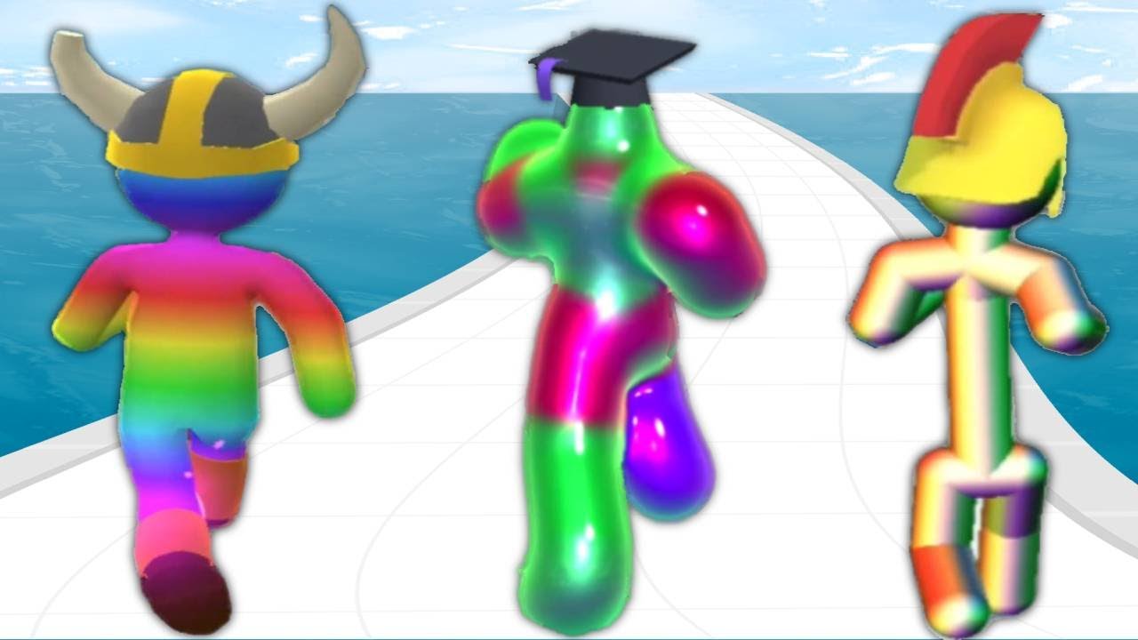 GIANT RUSH vs TALL MAN RUN vs BLOB RUNNER 3D - Triple Game
