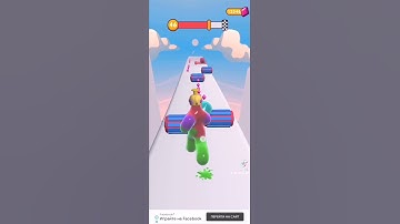 MOBILE GAME🎁🎁🎁 Blob Runner 3D. Level 46⚽⚽⚽ #shorts