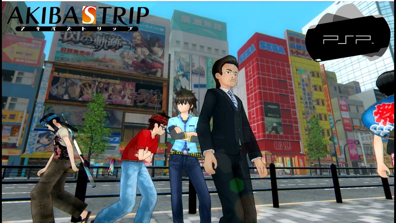 Akiba S Trip Gameplay Psp Part 01 1080p Ppsspp Longplay Hd 60fps Youtube