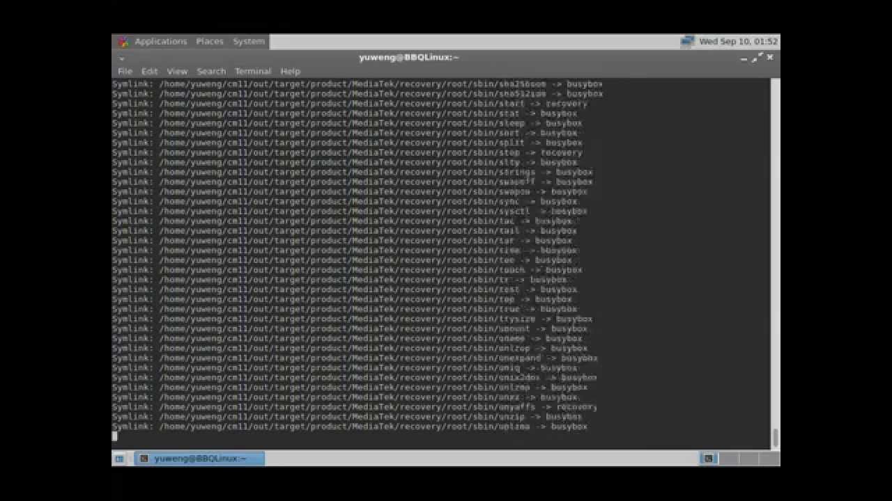 Building PhilZ Touch on BBQLinux