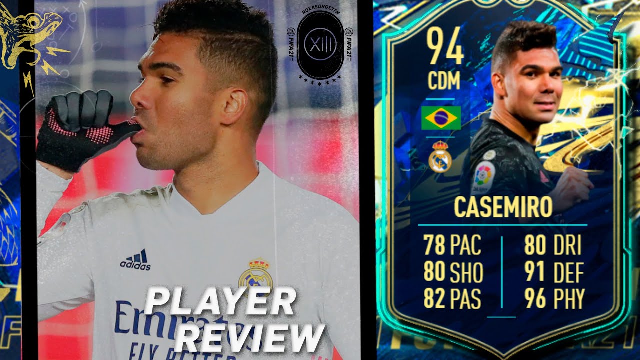 UNA CARTA UTILIZABLE DE CASEMIRO?! | CASEMIRO TOTS 94 REVIEW | FIFA 21