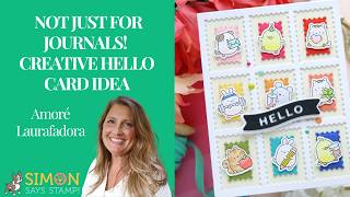 Not Just for Journals! Creative Hello Card Idea with Journal Jamboree