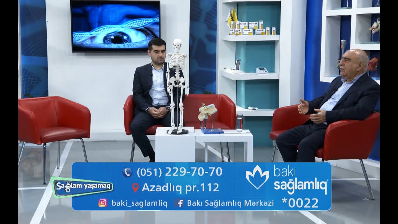 Neyrocərrah Prof. Dr. Sabir Etibarlı və Dr. Səbuhi Etibarlı İctimai TVdə 