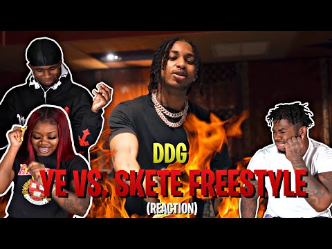 DDG – Ye Vs. Skete "Freestyle" (Official Music Video) | REACTION