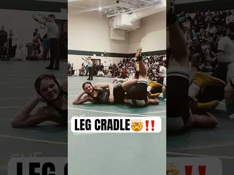 LEG CRADLE! 🔥 Kaylee Thompson #wrestling #legcradle #martialarts