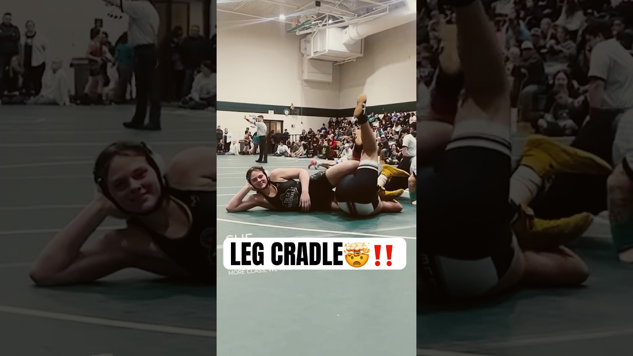 LEG CRADLE! 🔥 Kaylee Thompson #wrestling #legcradle #martialarts