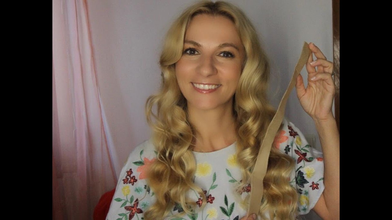 Bucle spiralate cu moațe din hârtie - Heatless curls