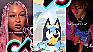 ✨Ooh can we get the bill?✨ Bluey Inside voice 🤫 oh can we get the bill~ | Bluey