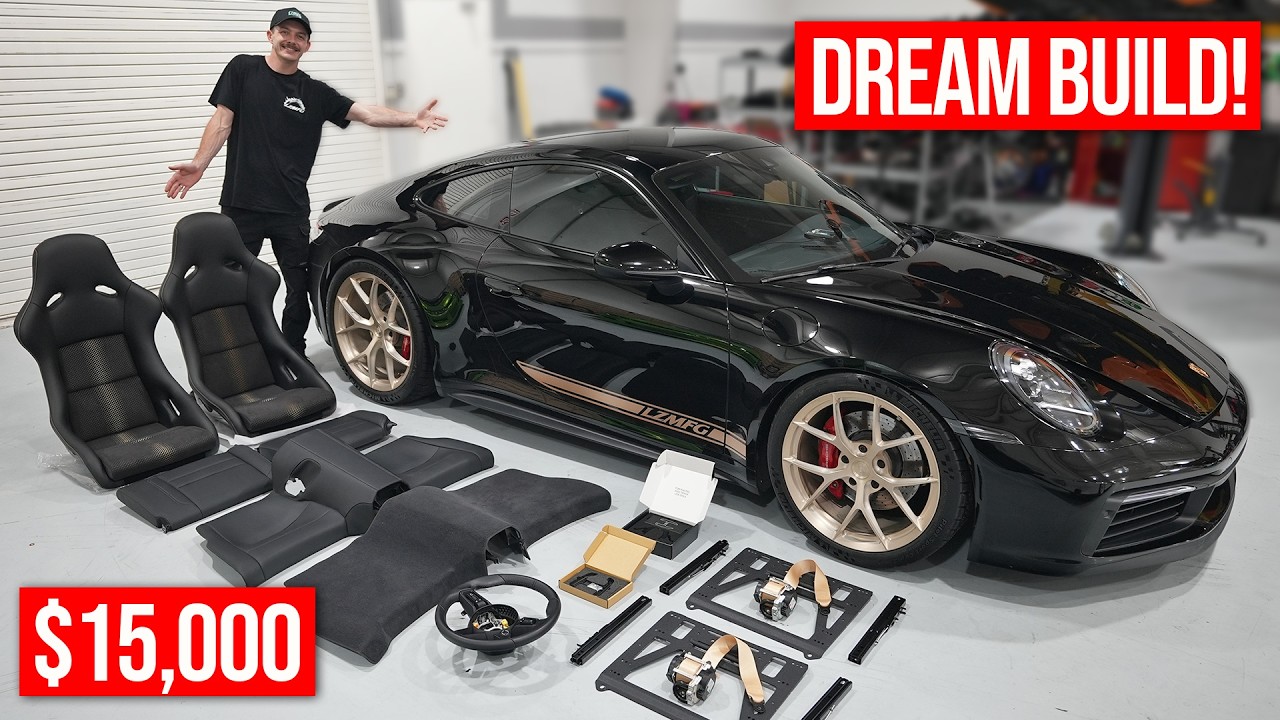 Преображение интерьера Porsche за 15 000 долларов