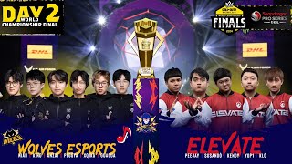 WOLVES vs ELEVATE - PLAYOFFS 🏆 CHAMPS 2024 DAY 2 feat. @nosoytopher @igorhiei | COD MOBILE