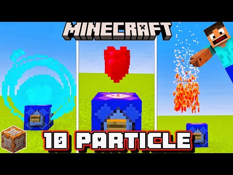 Top 10 Particle command block hacks | Minecraft Commands For Bedrock