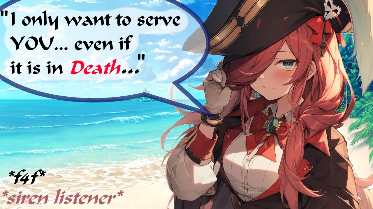 Капитан пиратов-яндере хочет, чтобы сирена убила их | x Слушатель сирен | ASMR | ролевая игра