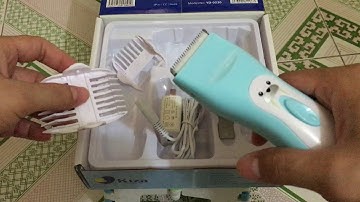 Tông đơ cắt tóc cho bé Kiza | Review