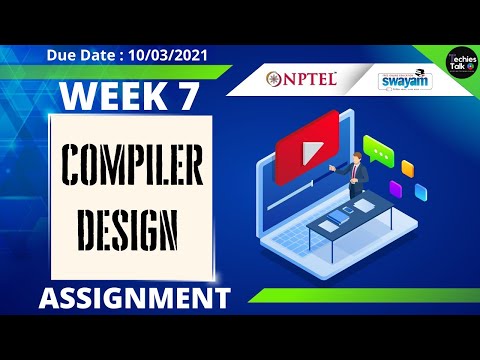 NPTEL Compiler Design Week 7 Quiz Assignment Solutions || January 2021 || Swayam