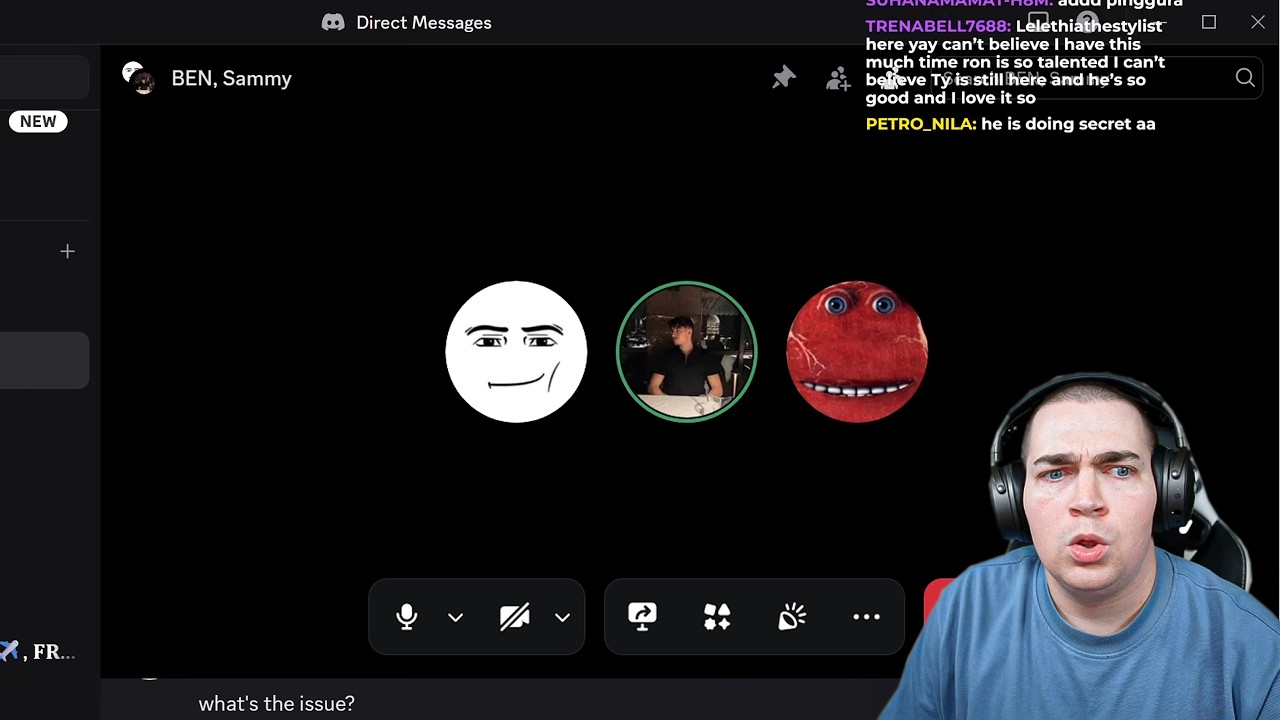 he turned his mic on