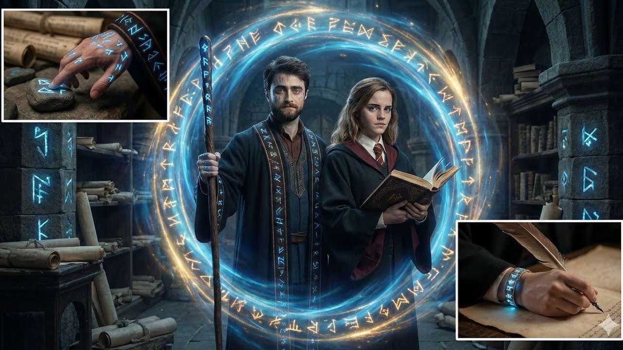 What if Harry Unlocked the Ancient Rune Master Abilities &Chose Hermione as His Magical Partner?