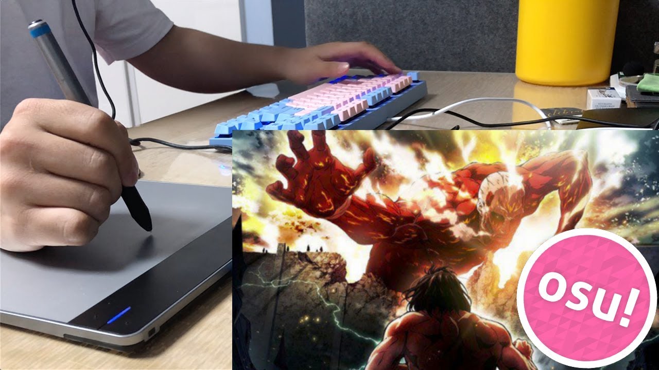 Osu Attack On Titan Season 3 Part 2 Op 進撃の巨人 Shoukei To Shikabane No Michi 憧憬と屍の道 Hddt Youtube