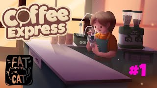Coffee Express EP1. Making Coffee in my cozy new coffee shop. screenshot 2