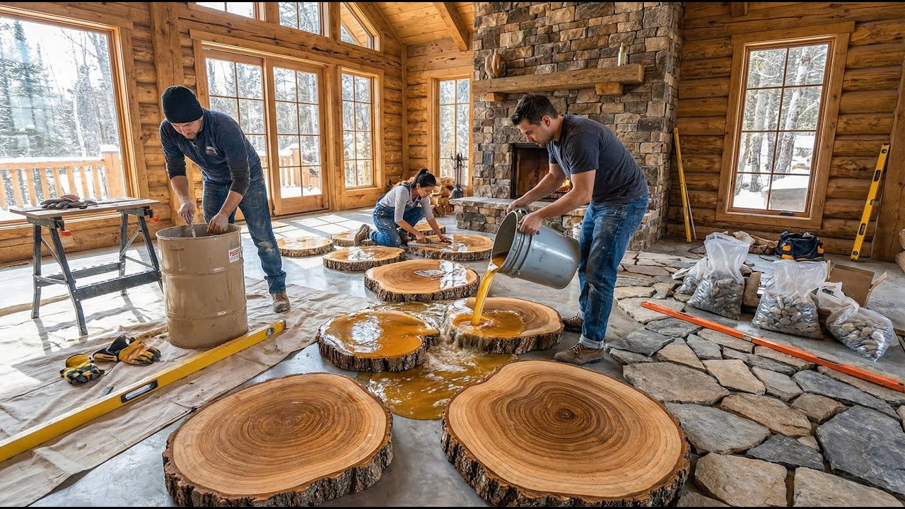 20 Stunning Epoxy & Log Floors | Transform Your Floor 🔥 