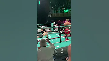 HS TikkyTokky FIGHTS OFF security and jumps in ring at KINGPYN #shorts